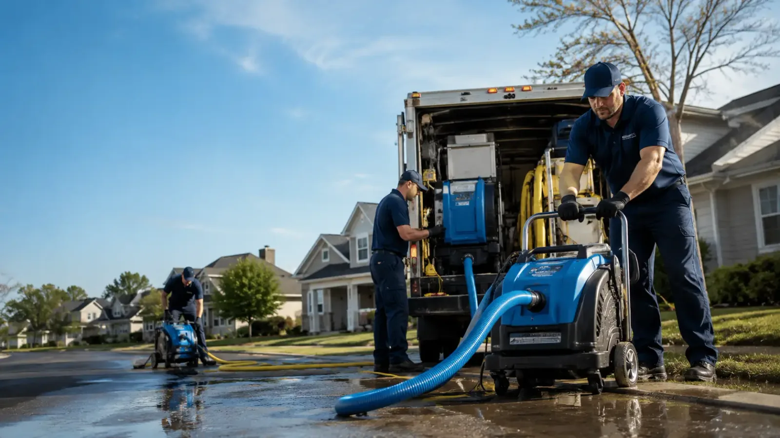 Flood Damage Cleanup in Schulter, OK